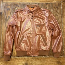 Vintage 80s Members Only Genuine Leather Jack...