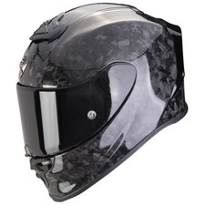 Scorpion EXO R1 AIR EVO Casco Moto Grafico Carbonio, M (57-58cm) Onice Nero