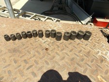 Snap On 38 Drive Shallow Metric Impact Socket Set Imfm 8mm Thru 21mm