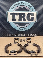 09-17 Nissan 370z Nismo Infiniti G37 G35 Rear Parking Brake Shoe Set D4060-jn00a