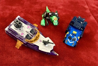 Transformers Lot With Cybertron Thunderblast Deluxe Class 2005 Incomplete