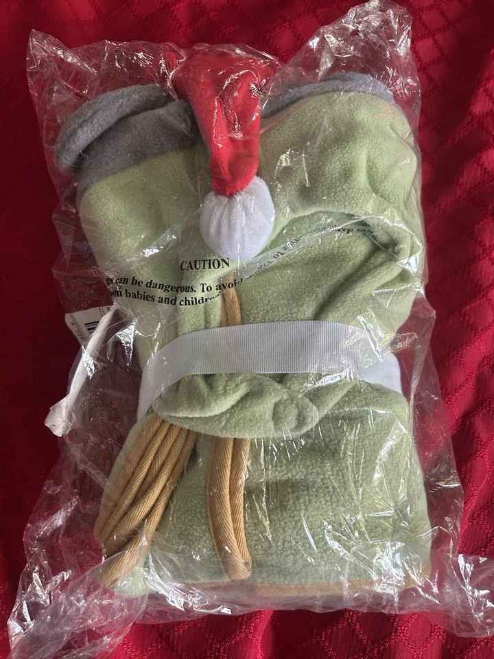 Disney Mickey Mouse Bebé Manta Y Sombrero Set 40” X 30” Nuevo Vacaciones Navidad Foto 2 de 3