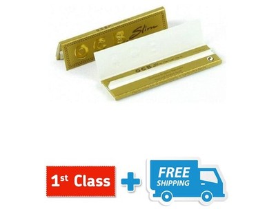 3 5 10 25 50 OCB GOLD Slim Premium One King Size Blättchen Smoking Papers Original.