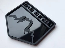 2x Big Bend Fender Emblem Badge Logo for Ford Bronco Offroad SUV 4x4 Sport