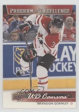 2014 Upper Deck UD Canvas Program of Excellence Brandon Gormley #C258 Rookie RC