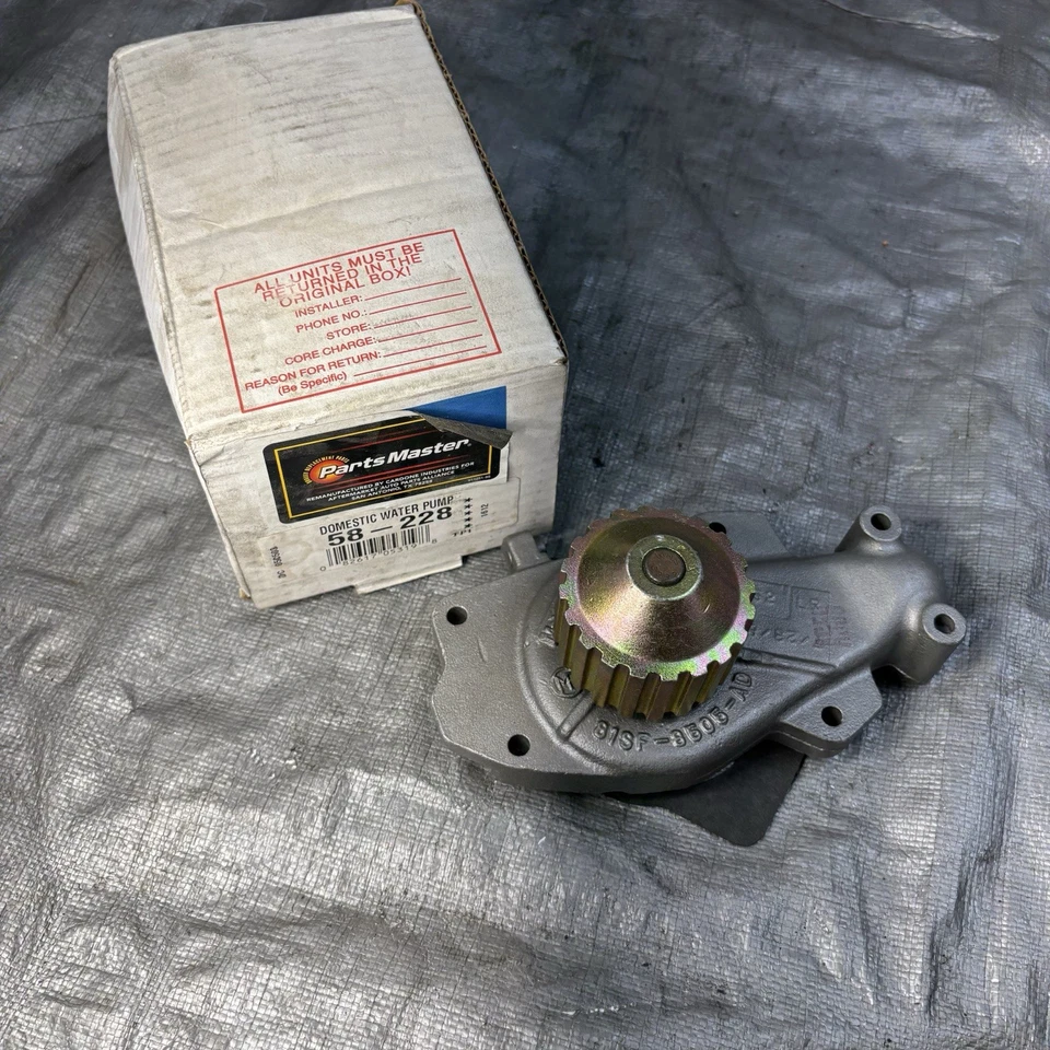 Engine Water Pump Parts Master 58-228 Reman - Image 2 of 4