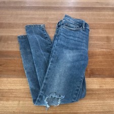 Old Navy Girls High-Rise Rockstar Jegging Jeans Distressed Blue Size 10