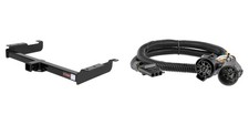 Curt Class 3 Trailer Hitch And 4-way Flat Wiring Harness Fits Uscar 13040-55384 Curt Class 3 Trailer Hitch And 4-way Flat Wiring Harness Fits Uscar 13040-55384