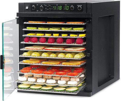 Sedona Express Black Digital Food Dehydrator for Healthy Snacks