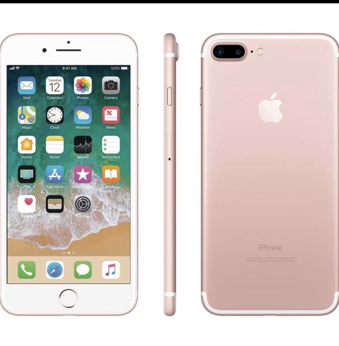 Apple iPhone 7 Plus - 128 GB - Black (Unlocked) for sale online | eBay