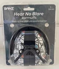BANZ Hear No Blare Earmuffs - Childs Hearing Protection - Ages 3+