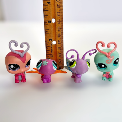LP小夜子with Big Bang / Butterfly LDC-1047 Littlest Pet Shop Dragonfly #2246 Butterfly #478 Lovebug 1630 1727