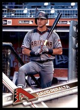 David Peralta 2017 Topps #26 Diamondbacks MLB READ FREE SHIPPING AutographDen