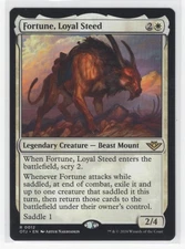 #12 2024 Outlaws of Thunder Junction Fortune, Loyal Steed Rare