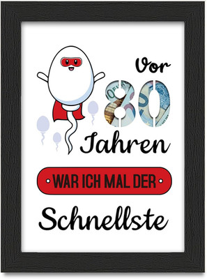 80.Geburtstag Geldgeschenk, Geschenke zum 80 Geburtstag Mann Frau, Geburtstag Ge