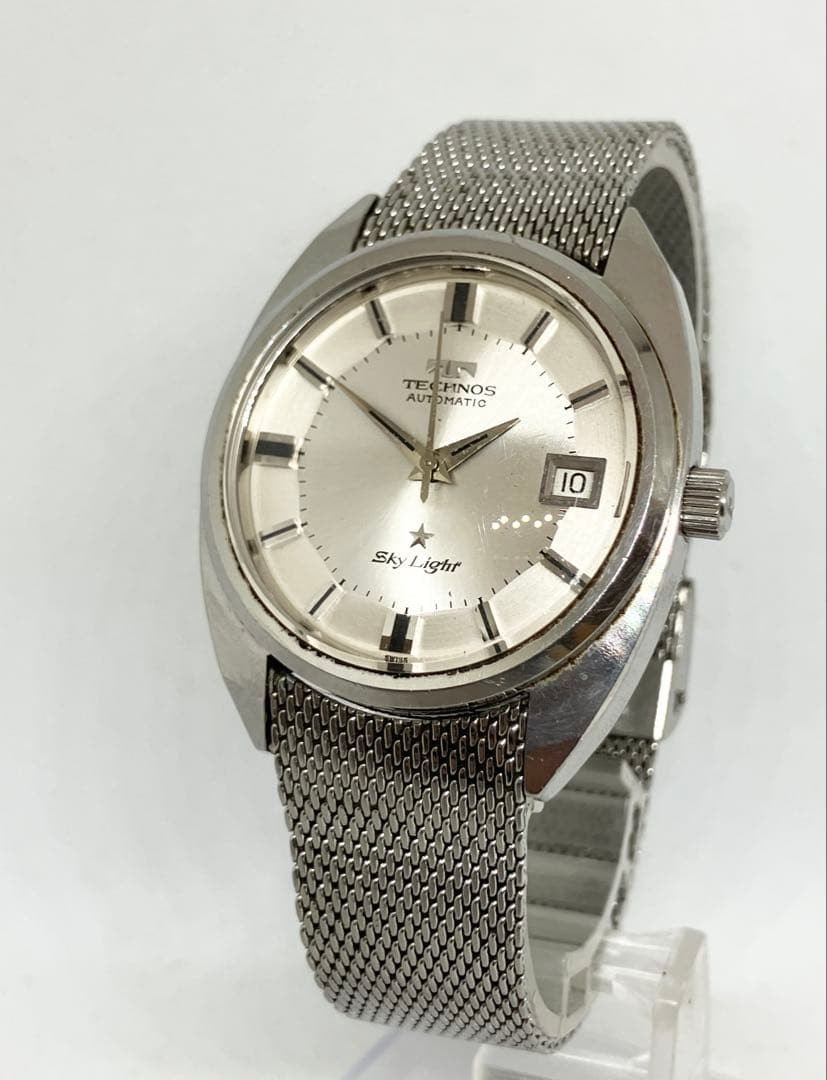 TECHNOS Sky Light Automatic Watch Working Japan V… - image 1