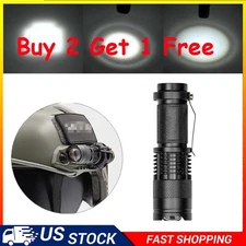 Tactical LED Flashlight Military Grade Torch Small Ultra Bright Lights Lamps US