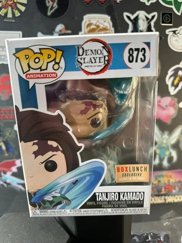 Funko Pop! Demon Slayer: Tanjiro Kamado #873- Box Lunch Exclusive Glow Dark GITD