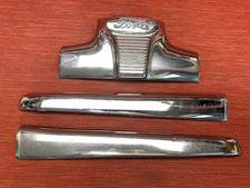 1947-1948 Ford Car Upper Grille Trim Hot Rat Rod Lowrider Bomb 1947-1948 Ford Car Upper Grille Trim Hot Rat Rod Lowrider Bomb