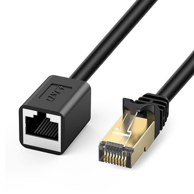 Ethernet Extension Cable, Cat 6 Ethernet Extender Cable Adapter (9 Feet) Supp...