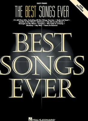The Best Songs Ever 4th Edition Easy Piano 74 All Time Hits 272