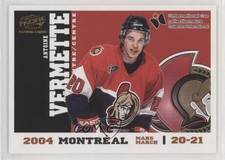 2004 Pacific Collectors International Montreal Gold 40/99 Antoine Vermette 01zx