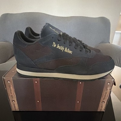 Reebok Classic Harry Potter Deathly Hallows Black 100201817 Men's Sneaker US 9