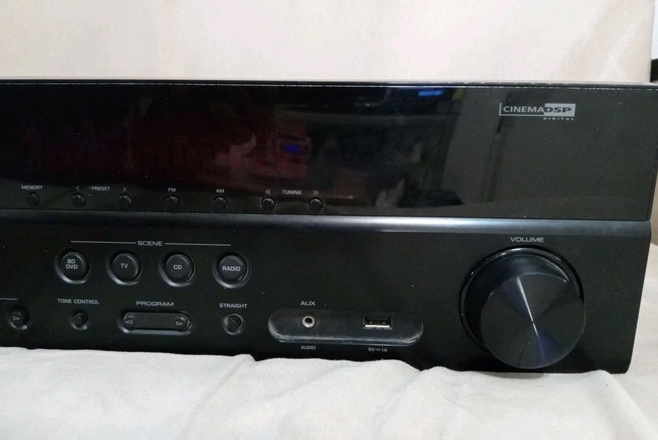 Yamaha RX-V377 5.1 Channel Natural Sound HDMI AV Stereo Receiver Cinema Theater - Image 4 of 4
