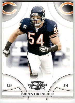 2008 Donruss Threads Brian Urlacher #6 Chicago Bears