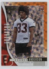 2019 Panini Absolute Rookie Orange Mosaic 20/75 Rodney Anderson #149 1h83