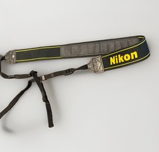 Nikon Camera Neck Strap Genuine Black/Yellow