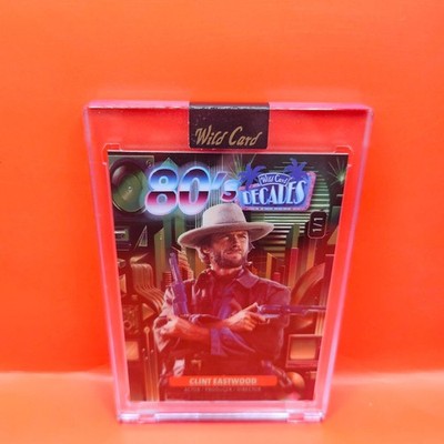 2024 WILD CARD 80'S DECADE #D180G8-CE CLINT EASTWOOD GREEN 1/1 | eBay