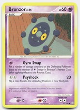 Stormfront Bronzor 55/100 Moderately Played Pokemon C Tcg Card