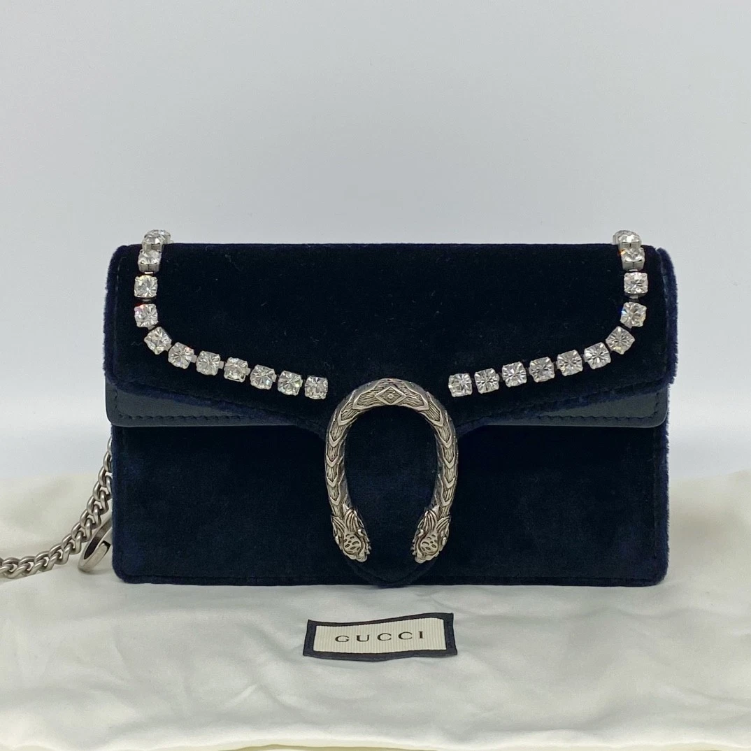 Gucci Velvet Exterior Bags & Handbags for Women for sale | eBay