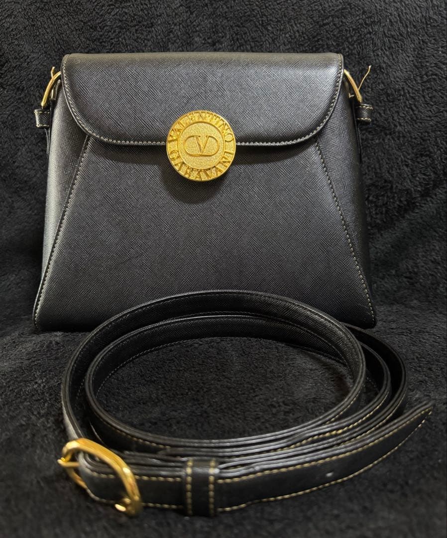 Valentino Garavani Shoulder Bag Purse Logo Authentic