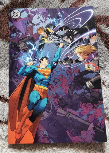 SUPERMAN # 28 NM 2025 DAN MORA FOIL VARIANT ! DARKSEID ! SATURN GIRL !