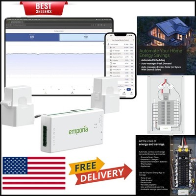Vue 3 Home Energy Monitor -  Certified Smart Management for Modern Homes