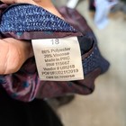 Isaac Mizrahi Blazer Jacket Mens Size 18 Blue Plaid Lined Casual Long Sleeve — photo 5