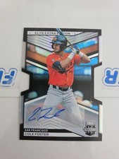 2023 Panini Elite Extra Edition Cole Foster Signatures Die Cut AUTO #36 