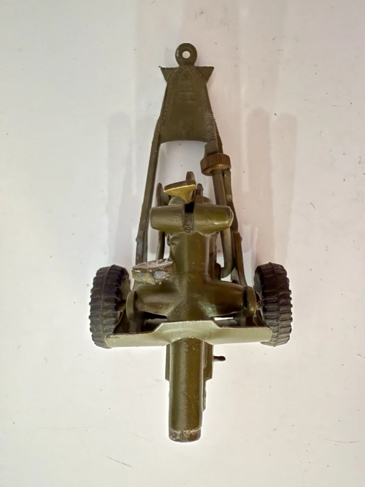 Vintage Britains Ltd Diecast Howitzer Cannon 1950s 1:32  Made In England  - Image 4 of 4