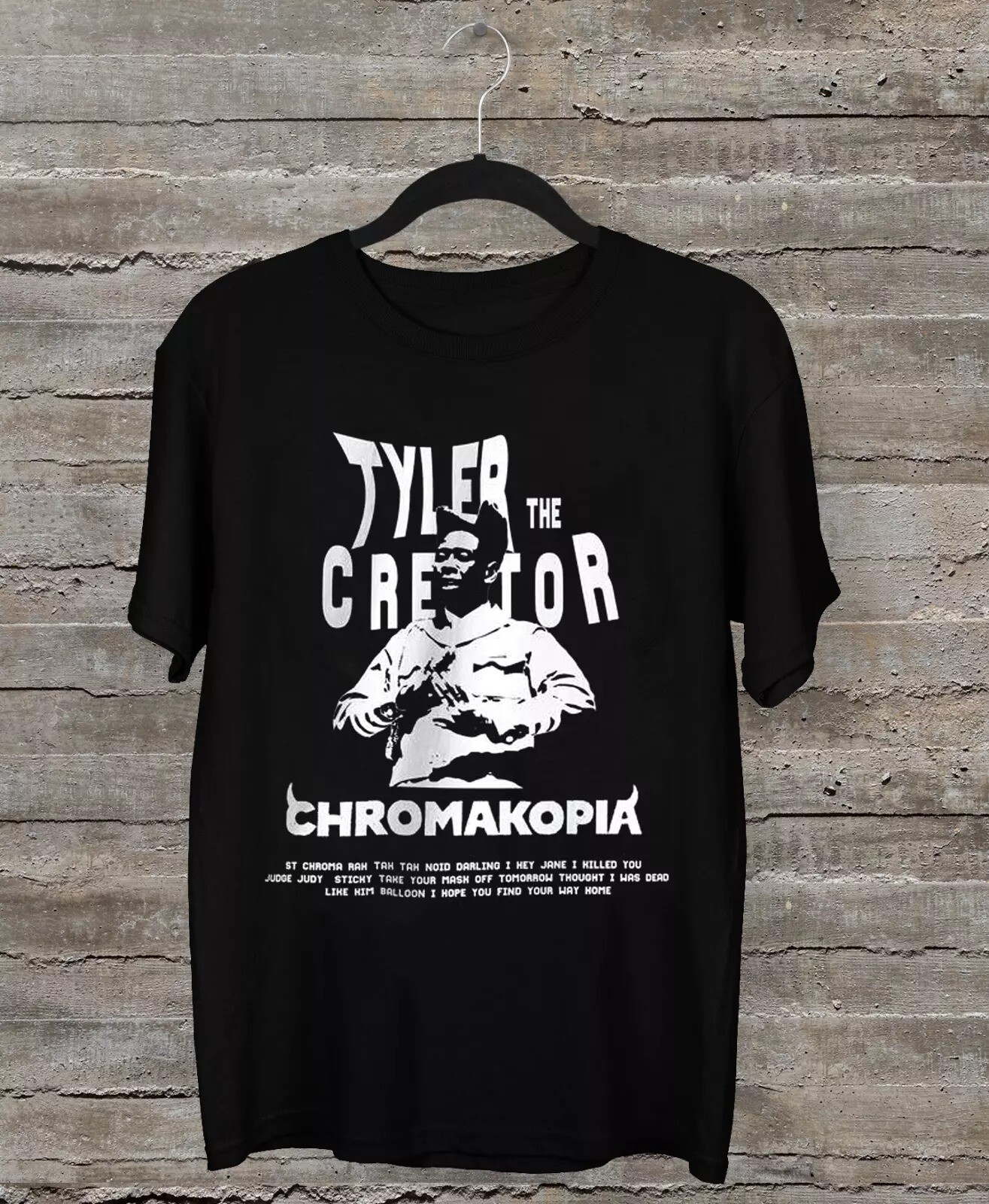 Tyler the Creator Chromakopia album Black All Size Shirt