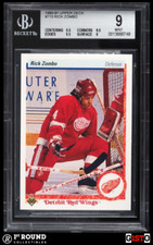 POP 1: Rick Zombo RC BGS 9: 1990-91 Upper Deck Rookie Card Gisto #115. rookie card picture