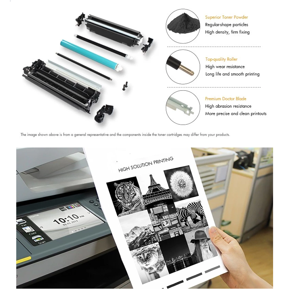 Ricambio Toner Economico Brother Toner Compatibile Brother TN2420 Con Chip - Per Stampanti MFC L2710dw, DCP L2510D, HL L2310, Resa 3000 Pagine Toner Per Stampanti Brother Laser