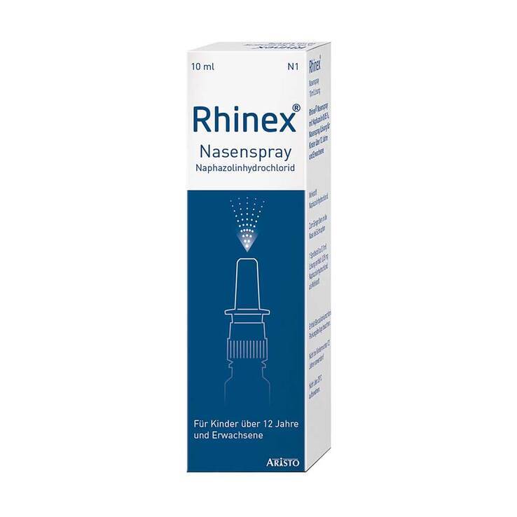 Rhinex Nasenspray + Naphazolin · 10 ml · PZN 03901376