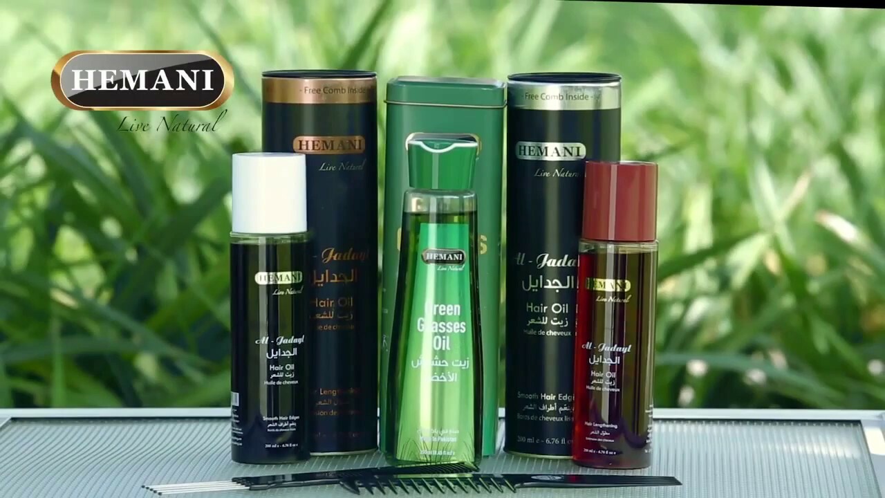 HEMANI Natural Taramira watercress Oil For healthy& strong hair 30ml زيت الجرجير Najniższa cena zapasów