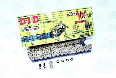 DID 525 x 116 Links VX Pro-Street Series Xring Sealed Gold Drive Chain 