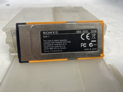 Sony SBP-240F, carte mémoire SxS PRO 240 Go 1250 Mo/s