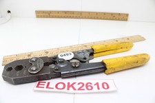 Sargent Tools 3157-CCT BNC Connector Yellow Rubber Handle Crimping Tool USA