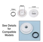 Replacement Rubber Shaft Seal /Ring for Philips Sonicare Toothbrush