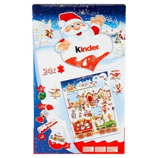 Kinder Advent calendar CHRISTMAS 2023 countdown 1ct. -XL 36 WINDOWS -FREE  SHIP | eBay